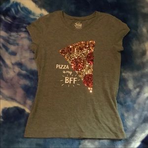 BFF Pizza Justice Shirt Size 12